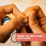 HOOK-EZE Fishing Knot Tying Tool | Protect from Fish Hooks | Tie Fishing Knots Easily | Cool Gadgets for Fishermen | Ice Fly Fishing | Fishing Accessories for Beginner Anglers | Nail Knot Tool - Image 7