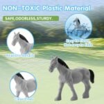 Eaciilee Sandbox Toys for Toddlers 1-3, DIY Take-Apart Truck, Trailer, Farm Animals, Horse, Lamb Figurines, Screwdriver - Sand Toy Trucks Toy PlaySet for Age 3-5 Years Old Kids - Image 4