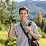 Small Pill Box Waterproof Travel Pill Case Portable Daily Pill Container Pill Holder for Purse 4 Compartments Pocket Compact Medicine Organizer for Fish Oils,Supplements,Medication (Green) - Image 8