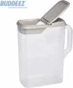 Buddeez Pet Food Storage Container - 8 Quart Capacity Dog / Cat Food & Bird Seed Container with Durable EZ Grip Handle, Flip Gray Lid (includes 1 Cup Clear Scoop) - Image 10