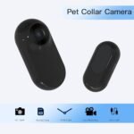 Newly Update Cat Camera with 16GB SD Card, HD 1080P Sport Action Camera Cat Collar Camera Pet Supplies Video Records Camera for Cats Dogs Birthday Gift, Black(Collar Not Included) - Image 4