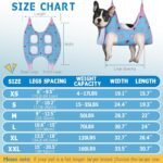Supet Relaxation Hammock Harness for Pet Grooming - Cat & Dog Restraint Sling for Nail Trimming, Clipping & Grooming (XS) - Image 7