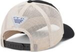 Columbia Unisex PFG Fish Flag Mesh Snap Back, Black/Dark Stone, One Size - Image 3