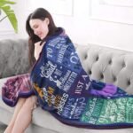 Horse Gifts for Women, Horse Blanket for Girls, Horse Lady Gifts, Horse Gifts for Horse Lovers, Blanket Throws 60" x 50", Christmas Birthday Gifts - Image 5