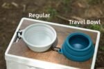 OHMO-Collapsible Dog Water Bowl Anti Tip Over No Spill from Car Movement(24oz Medium, Peacock Blue), Travel Dog Bowls, Less Splash Portable Pet Bowl for Road Trip, Cat Travel Accessories - Image 8