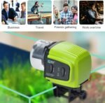 Automatic Fish Feeder, Lychee Fish Feeder Fish Food Vacation Feeder Moisture-Proof Electric Timing Automatic Feeder for Aquarium Fish Tank - Image 3