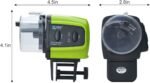 Automatic Fish Feeder, Lychee Fish Feeder Fish Food Vacation Feeder Moisture-Proof Electric Timing Automatic Feeder for Aquarium Fish Tank - Image 5