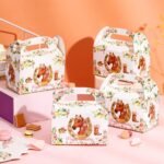 Fangleland 12Pcs Horse Party Favor Boxes, Western Girl Theme Birthday Party Decorations - Pink Horse Party Candy Gift Treat Boxes for Cowgirl Birthday Supplies - Image 3