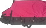 TGW RIDING Comfitec Essential Standard Neck Horse Turnout Sheet 1200D Waterproof and Breathable Horse Rain Sheet More Colors Lite (76“, Hot Pink) - Image 3