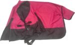 TGW RIDING Comfitec Essential Standard Neck Horse Turnout Sheet 1200D Waterproof and Breathable Horse Rain Sheet More Colors Lite (76“, Hot Pink) - Image 5