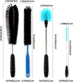 11 in 1 Fish Tank Aquarium Cleaning Brush Kit,Aquarium brushSutiable for Acrylic Fish Tank, and Plastic Fish Tank,Glass Fish Tank,Non Rusting,Fish Tank Cleaning Tools - Image 4