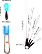 11 in 1 Fish Tank Aquarium Cleaning Brush Kit,Aquarium brushSutiable for Acrylic Fish Tank, and Plastic Fish Tank,Glass Fish Tank,Non Rusting,Fish Tank Cleaning Tools - Image 5