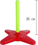 26 cm Horseshoes Set and 16 cm Ring Toss Game Set for Indoor/Outdoor Game - Image 3