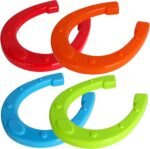 26 cm Horseshoes Set and 16 cm Ring Toss Game Set for Indoor/Outdoor Game - Image 8