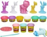 Play-Doh Make 'n Style Ponies Playset, My Little Pony Figures, 9 Colors, Kids Arts & Crafts Set, Preschool Toys, Christmas Gifts for Girls & Boys, Ages 3+ (Amazon Exclusive) - Image 3