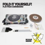 Suck UK | Cat Scratcher | Dj Cat Scratch Turntable | Cardboard Cat House | Cat Scratch Pad | Cat Scratcher House & Cat Playhouse | Novelty Interactive Cat Toys For Indoor Cats | Funny Cat Accessories - Image 6