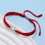 Horseshoe Bracelet, Lucky and Protection String, Inspirational Kabbalah String Of Fate, Surfer Adjustable for Men, Women, Forever Love Friendship (Horse Shoe) - Image 3