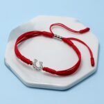 Horseshoe Bracelet, Lucky and Protection String, Inspirational Kabbalah String Of Fate, Surfer Adjustable for Men, Women, Forever Love Friendship (Horse Shoe) - Image 4