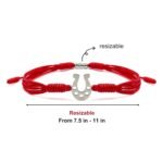Horseshoe Bracelet, Lucky and Protection String, Inspirational Kabbalah String Of Fate, Surfer Adjustable for Men, Women, Forever Love Friendship (Horse Shoe) - Image 7