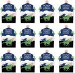 Big Dot of Happiness Kentucky Horse Derby - Treat Box Party Favors - Horse Race Party Goodie Gable Boxes - Set of 12 - Image 5