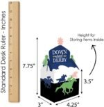 Big Dot of Happiness Kentucky Horse Derby - Treat Box Party Favors - Horse Race Party Goodie Gable Boxes - Set of 12 - Image 7