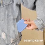 9-Grid Pill Organizer,Portable Pill Box,Large Capacity Compartments,Travel Pill Container,Medicine Dispenser,Pill Purse,Pill Case for Vitamins, Fish Oils or Supplements（Grey） - Image 7