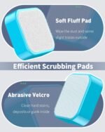 Pawfly Magnetic Aquarium Glass Cleaner Fish Tank Magnetic Brush with Mirror, 1.5 Inch Mini Fish Tank Glass Cleaner Cleaning Tool for 2/5 Inch Thick Aquarium up to 10 Gallons (Non-Floatable) - Image 6