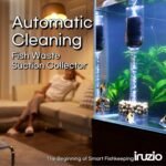 Aquarium Cleaner - No Grinding Fish Waste Remover with Automatic Suction Collector and Handheld Vacuum (Small_Water Depth of 7-10.6in) - Image 3