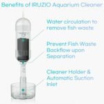 Aquarium Cleaner - No Grinding Fish Waste Remover with Automatic Suction Collector and Handheld Vacuum (Small_Water Depth of 7-10.6in) - Image 6