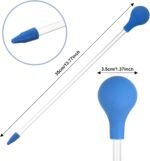 Coral Feeder for Fish Long Pipette Tank Long Syringe Dropper Pipette for Aquarium Coral Feeding, Automatic Dispenser for Fish Feeder Aquarium Tools(2 Packs/Blue) - Image 3