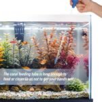 Coral Feeder for Fish Long Pipette Tank Long Syringe Dropper Pipette for Aquarium Coral Feeding, Automatic Dispenser for Fish Feeder Aquarium Tools(2 Packs/Blue) - Image 4