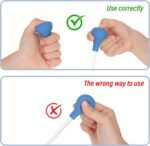 Coral Feeder for Fish Long Pipette Tank Long Syringe Dropper Pipette for Aquarium Coral Feeding, Automatic Dispenser for Fish Feeder Aquarium Tools(2 Packs/Blue) - Image 8