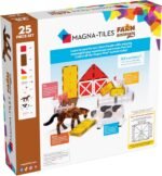 MAGNA-TILES Farm Animals 25-Piece Magnetic Construction Set, The ORIGINAL Magnetic Building Brand - Image 3