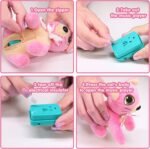 Pet Cat Carrier Backpack Toy, MAGIC4U 23PCS Pet Care Playset,Vet Clinic and Doctor Kit for Kids, Pet Veterinarian Medical Role Play Set for Boys and Girls Ages 3-6 Pink - Image 6