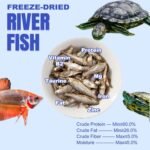 Amzey 2.3 oz Dried River Fish - Natural Food for Turtles, Terrapins, Reptiles and Large Tropical Fish - Image 3
