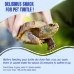 Amzey 2.3 oz Dried River Fish - Natural Food for Turtles, Terrapins, Reptiles and Large Tropical Fish - Image 8