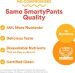 SmartyPants Kids Multivitamin Gummies - Improved Formula: Omega 3 (DHA/EPA), Vitamins D3, C, B12, B6, Vitamin A, K & Zinc, Gluten Free, Three Fruit Flavors, 60 Count (30 Day Supply) - Image 6