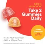 SmartyPants Kids Multivitamin Gummies - Improved Formula: Omega 3 (DHA/EPA), Vitamins D3, C, B12, B6, Vitamin A, K & Zinc, Gluten Free, Three Fruit Flavors, 60 Count (30 Day Supply) - Image 10