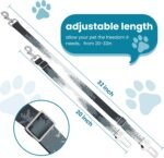 Adjustable pet cat and Dog car seat Belt，The Lanyard is Flexible and Adjustable from 20 to 33 inches (deforestation) - Image 3