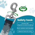 Adjustable pet cat and Dog car seat Belt，The Lanyard is Flexible and Adjustable from 20 to 33 inches (deforestation) - Image 4