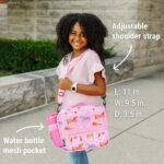 Wildkin ECO rPET Insulated Kids Lunch Box for Boys & Girls – Durable Exterior with Interior Mesh Pocket & Multiple Carry Options - Keeps Food Fresh – Ideal for School & Travel - Horses - Image 6