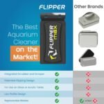 FL!PPER Flipper Magnetic Aquarium Glass Cleaner & Fish Tank Accessories | Effortless Algae Remover for Fish Tank (Max) - Image 9