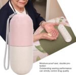 Weekly (7-Day) Organizer, 1 Pack Small Case, Travel Mini Box Dispenser for Pocket Purse, Portable Box Container to Hold Medicine, Vitamins and Fish Oils - Image 3