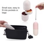 Weekly (7-Day) Organizer, 1 Pack Small Case, Travel Mini Box Dispenser for Pocket Purse, Portable Box Container to Hold Medicine, Vitamins and Fish Oils - Image 7