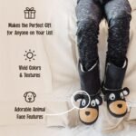 Lazy One Animal Slipper Boots for Kids, Cozy Children's Slippers - Image 7