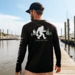 Palmyth Fishing Shirts for Men Long Sleeve Sun Protection Shirts UV UPF 50+ T-Shirt Quick Dry - Image 5