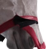 Rambo Rambo Plus Fly Mask Oatmeal/Cherry HORSE - Image 5
