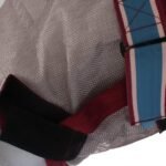 Rambo Rambo Plus Fly Mask Oatmeal/Cherry HORSE - Image 6