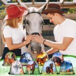 Saintrygo 30 Pcs Horse Themed Party Supplies Horse Birthday Favor Bags Horse Drawstring Bag Goodie Candy Bags - Image 6
