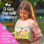 Giggle & Honey Musical Horse Jewelry Box for Girls - Kids Dancing Horse Music Box with Mirror, Horse Gifts for Little Girls, Childrens Birthday Gift, Ages 3-10 - Image 6